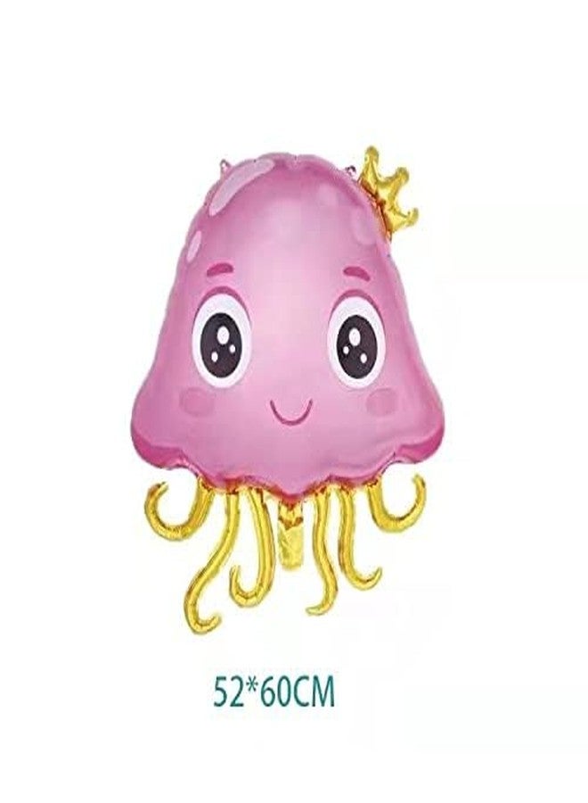 توي إكس إي مجموعة بالونات TOYXE بتصميم حورية البحر والأخطبوطات البحرية، 11 قطعة | بالونات بتصميم تحت الماء للزينة - Image 4